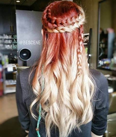 18 striking red ombre hair ideas popular haircuts