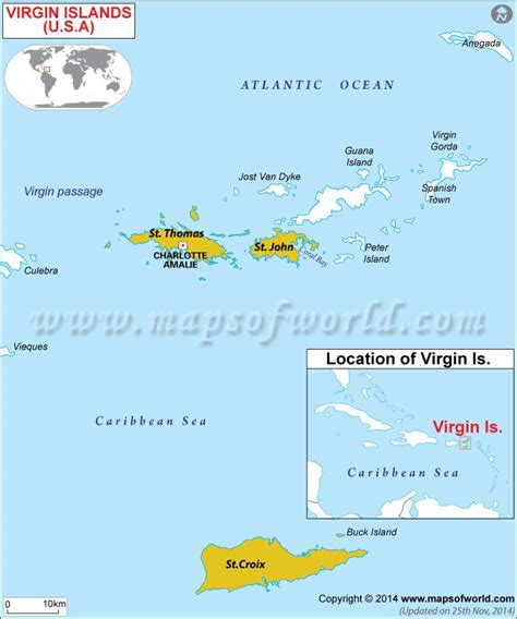Map Of Virgin Islands Map Island Map Virgin Islands