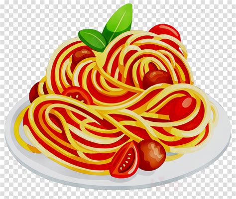 Download Transparent Pasta Clipart Spaghetti Clip Art