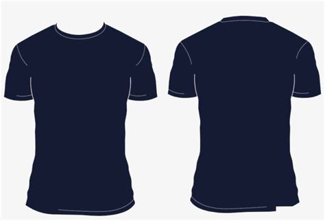 High Resolution Blank T Shirt Png Icon Navy Blue Shirt Template