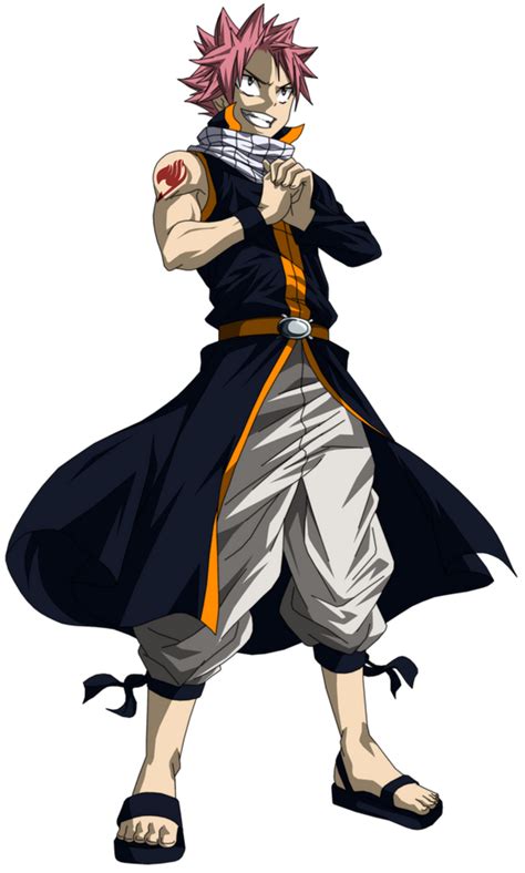 Natsu Dragneel Render By Namyle On Deviantart Png Alpha Channel