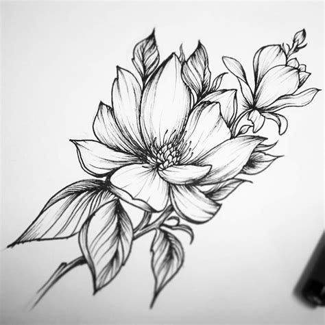 Flower Design Trendy Tattoos Simple Tattoos New Tattoos Body Art
