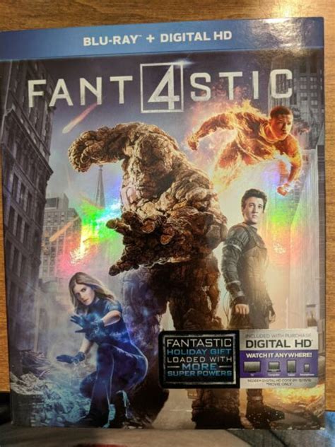 Fantastic Four Fant4stic Blu Ray Great Condition Marvel Comics