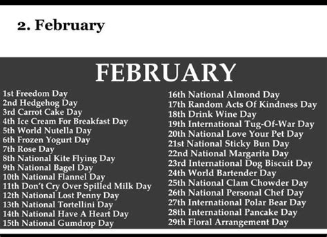 Feb National Days Uk 2024 New Top The Best Incredible February