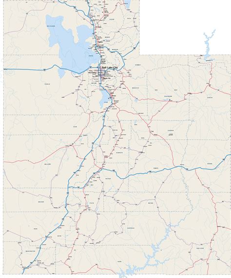 Utah Joinable Map Digital Vector Creative Force