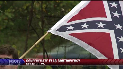 reactions to confederate flag flying over highway [video]