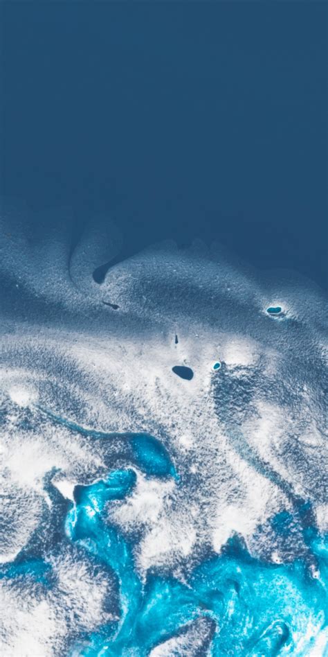 Download 1080x2160 Wallpaper Sea Surface Aerial View Ocean Honor 7x