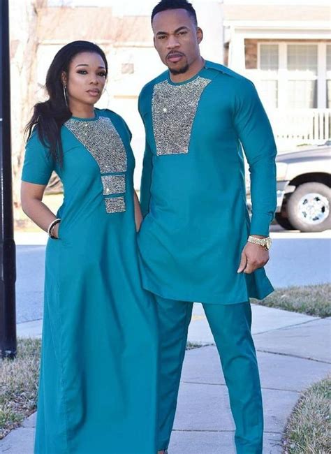 African Couple Matching Outfitafrican Print Dresses For Etsy In 2021
