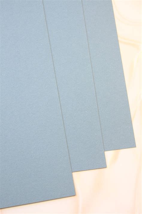 Dusty Blue Matte Colour Card Stock 240gsm Etsy