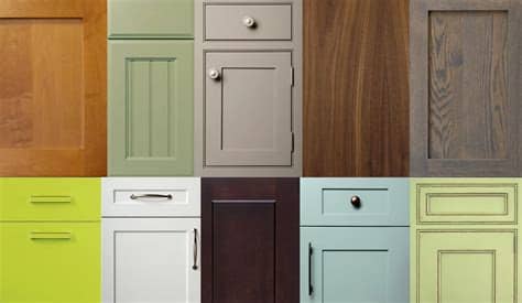 These cabinets mostly have a wooden base but have glass door. 15 Cabinet Door Styles for Kitchens — Urban Homecraft