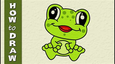 How To Draw A Frog Kids Educational Web Series Drawing Video For