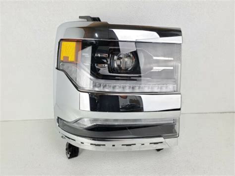 16 17 18 Chevrolet Silverado 1500 Right Passenger Full Led Headlight