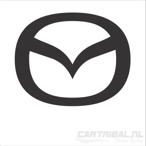 Logo Zwart Maken Mazda