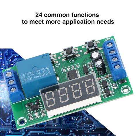 Mgaxyff Relay Module One Channel Cycle Trigger Delay Timing Circuit