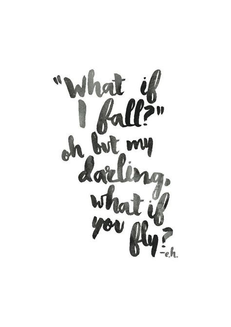 What If I Fall Oh My Darling What If You Fly Disney Quote Etsy