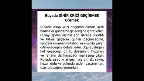 rüyada sinir krizi geçirmek - YouTube