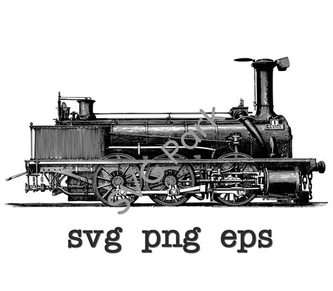 Eps Vector Vector File Svg File Steam Engine Trains Cricut Explore