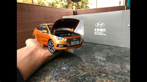 Unboxing Of Mini Hyundai Verna 2017 Diecast Model Toy Car Youtube