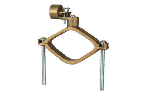 Bronze Ground Clamp For Rigid Conduit 2 12″ To 4″ Pipe 34″ Hub Nsi