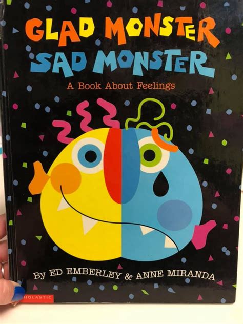 Glad Monster Sad Monster Printable Book Printable Word Searches