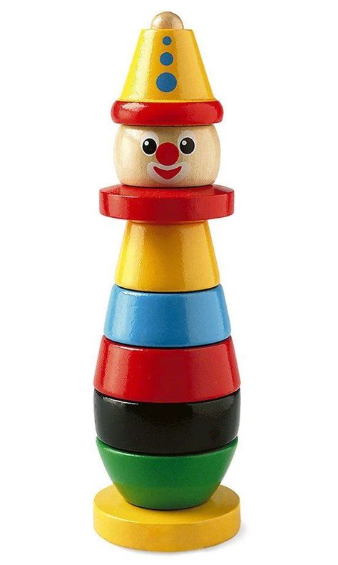 Brio Stacking Clown 30120 Stacking Toys Brio Toys Clown