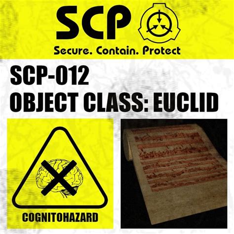 Scp Labrat Scp Signs Scp Secure Contain Protect Scp 012 Object