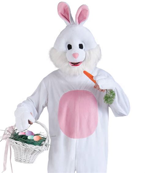 Easter Bunny Deluxe Adult Costume Bunny Costume Mens Easter