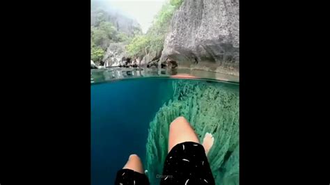 Amazing Nature💞barracuda Lakecoron Palawanphilippines 🇵🇭 Youtube