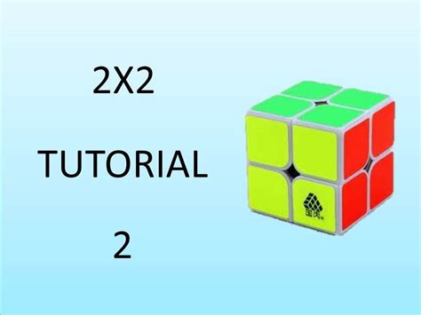 Resolver Cubo De Rubik 2x2 Rapido Como