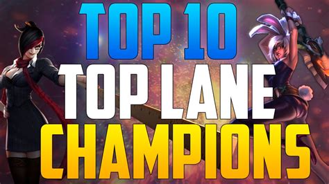 Top 10 Top Lane Champions League Of Legends November 2014 Youtube