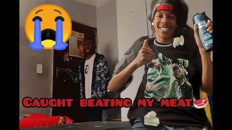 caught beating my meat 🥩 prank gone wrong 😭😭😂 youtube