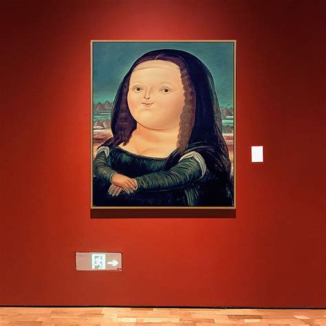 Fernando Botero Mona Lisa Photo Download  Etsy