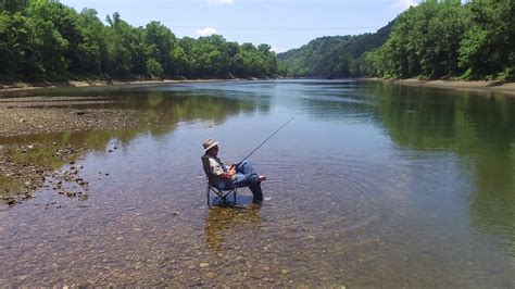 Trout Fishing On Cumberland River Youtube