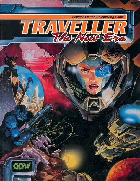 Traveller The New Era ~ Gdw 1993 Pen And Paper Games Classic Rpg