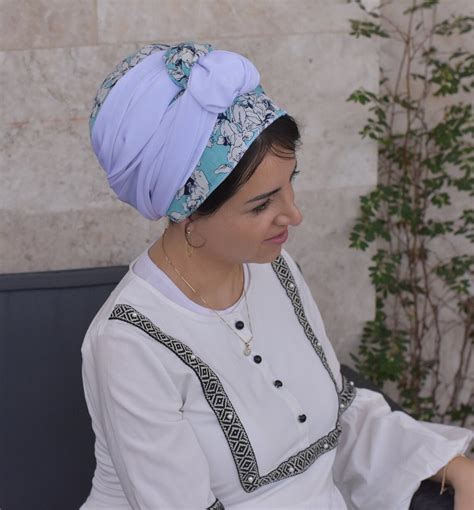 Head Scarf Hijab Israeli Tichels Headband Tichel Jewish Etsy