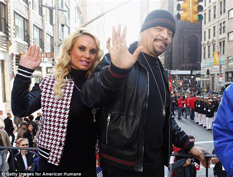 Coco Austin Shows Voluptuous Form Out With Husband Ice T At Nyc