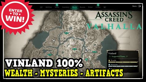 Assassin S Creed Valhalla Vinland All Collectibles Wealth Mysteries