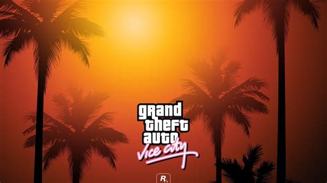 Grand Theft Auto Gta Vice City Game Hd Desktop Wallpaper Widescreen