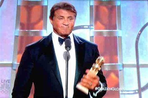 Sylvester Stallone Wins Golden Globe Award For Creed