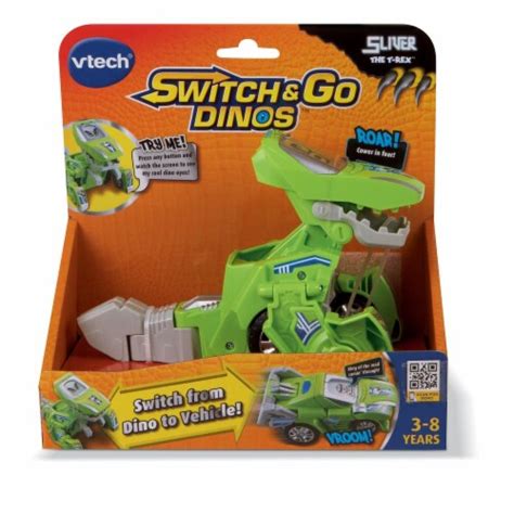 Vtech Switch And Go Dinos Sliver The T Rex Dinosaur 1 Count Kroger