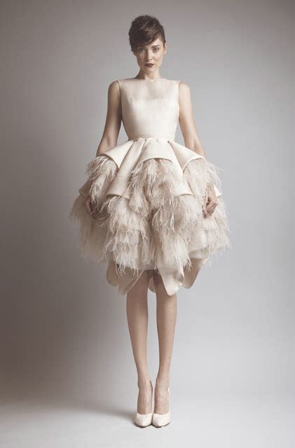 Her wedding dress shop in london, chelsea, has over 50 dresses, all of which have been made in england from start to finish at. Lebanon designer women dress to party MC2 ostrich feather ...