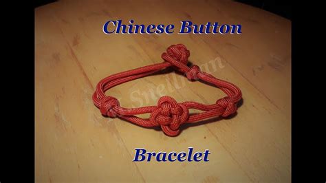 Chinese Button Bracelet Youtube