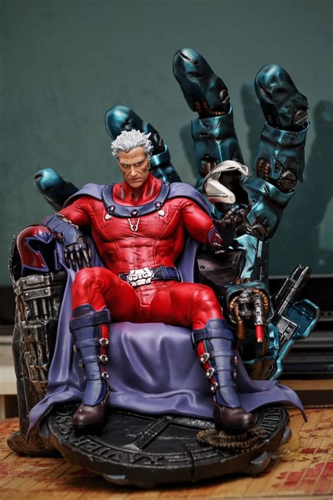 New Worth Collection Scale X Men Resin Magneto Statue Recast High Quality In Action Toy