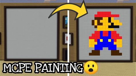 World generation features previously available in our beta program, such as the new world height, new mountains, and. WORKING PAINTING in Minecraft Bedrock Edition!! - YouTube