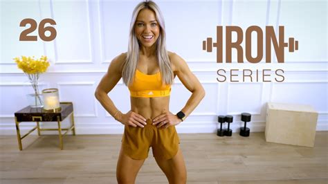 IRON Series Min Leg Workout Circuits Step Ups YouTube