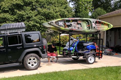 But not all cars come equipped with these or are able to have them installed. DIY Trailer Racks | Compact Camping Concepts
