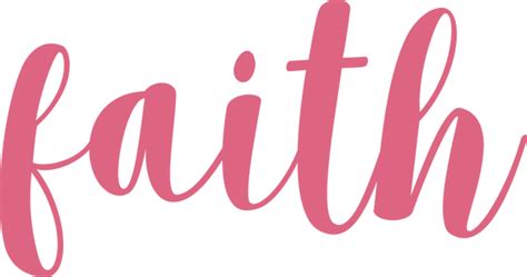 Faith It Does Not Make Things Easy It Makes Them Possible Svg Cut File
