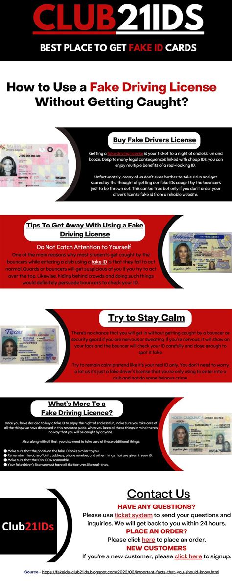 How To Get Away With Using A Fake Driving License By Club21ids Issuu