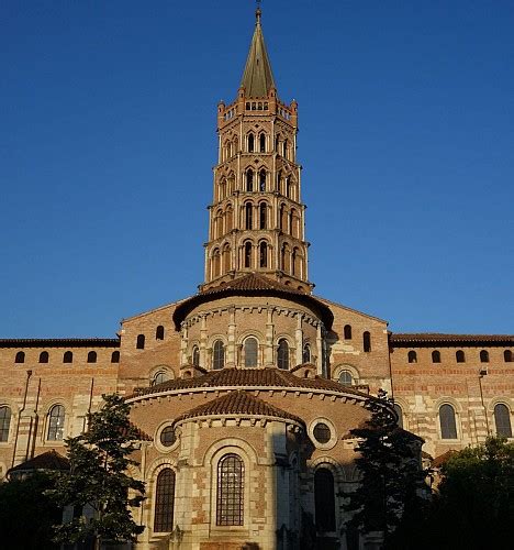 Château église Et Abbaye Basilique Saint Sernin De Toulouse Toulouse