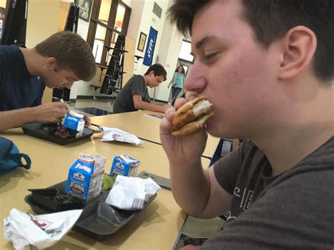 my friend eating his sandwich upside down r madlads